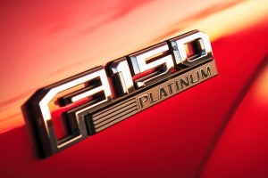 2017 Ford F-150 Platinum Crew Cab Pickup Fender Badge