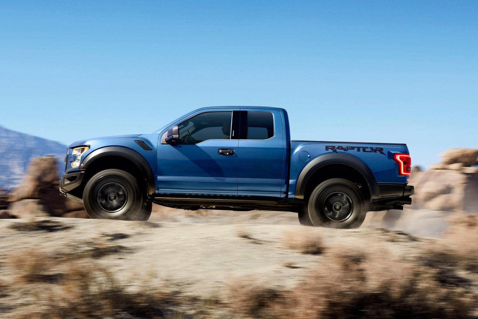 2018 Ford F-150 Raptor Extended Cab Pickup Profile