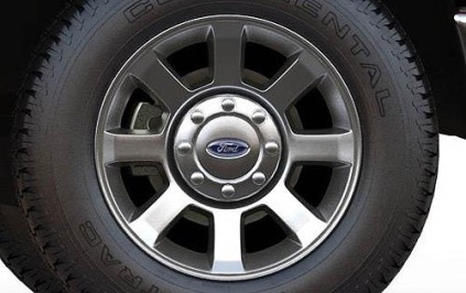 2008 Ford F-250 Super Duty XLT Wheel Detail