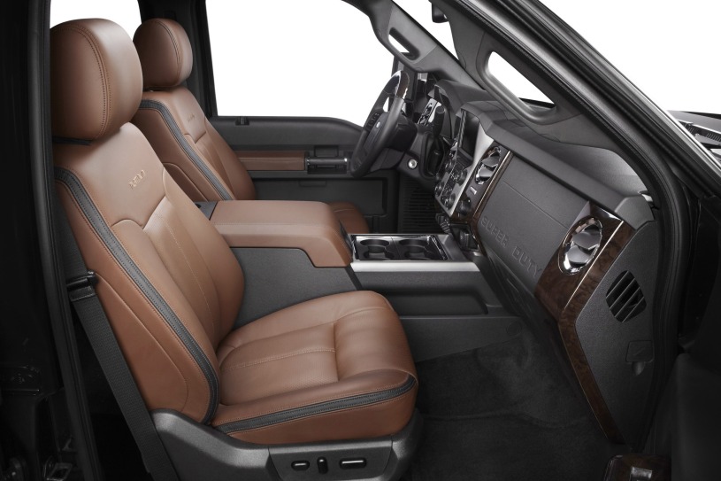 2013 Ford F-250 Super Duty Platinum Crew Cab Pickup Interior