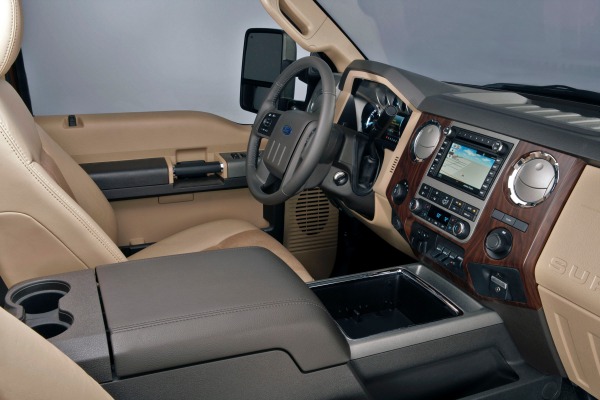 2013 Ford F-250 Super Duty Lariat Extended Cab Pickup Interior