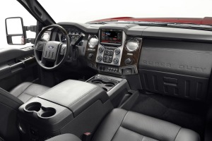 2014 Ford F-250 Super Duty Crew Cab Platinum Interior