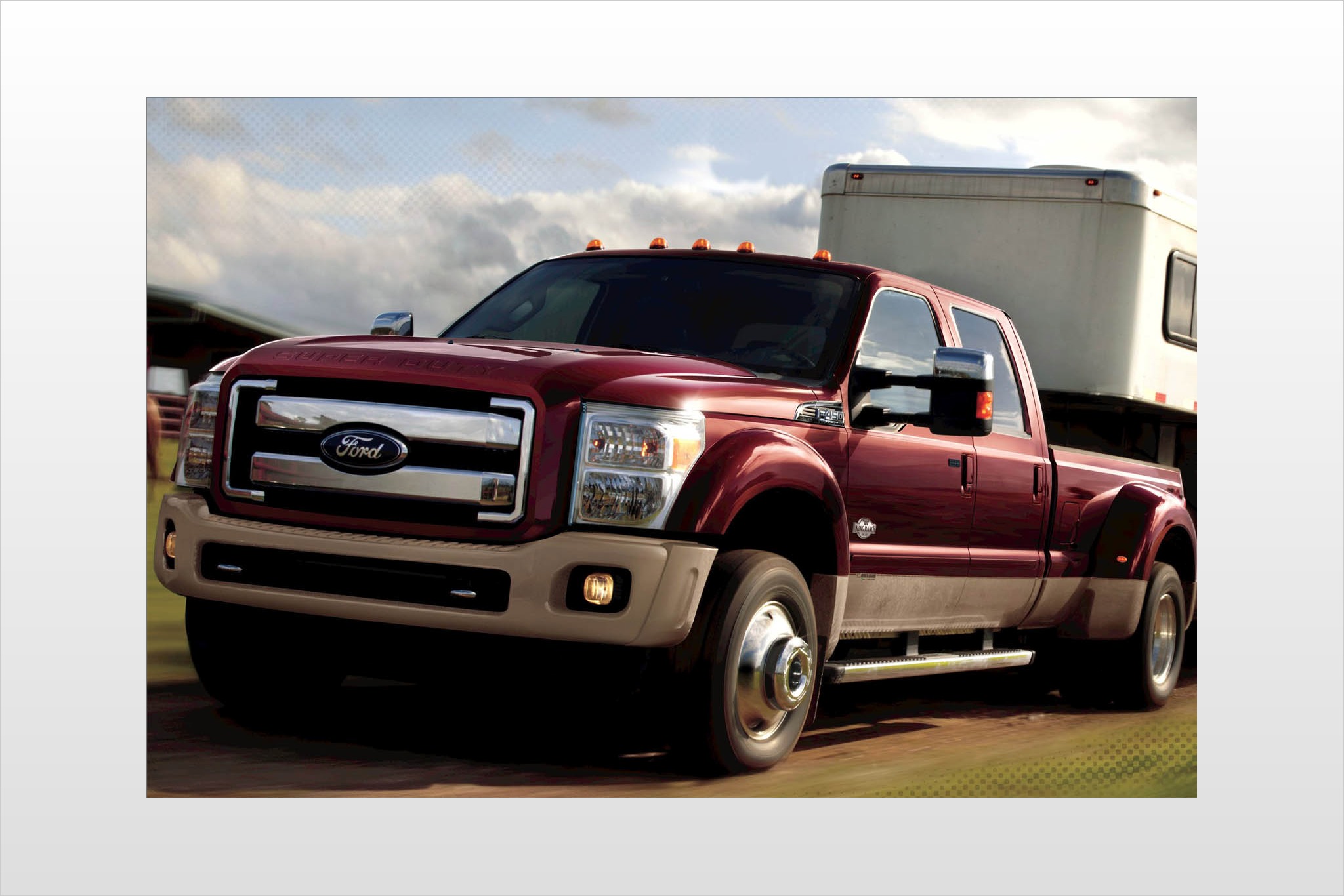 2012 Ford F-450 Super Duty King Ranch Crew Cab Pickup Exterior