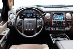 2012 Ford F-450 Super Duty King Ranch Crew Cab Pickup Interior
