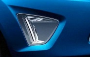 2011 Ford Fiesta SES Front LED Marker Lamp Detail