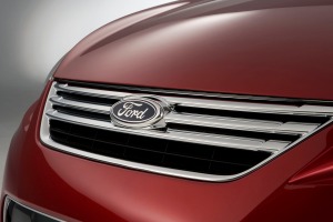 2013 Ford Fiesta Titanium Sedan Front Badge