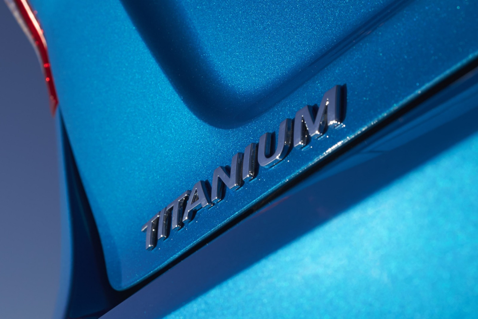 2014 Ford Fiesta Titanium 4dr Hatchback Rear Badge