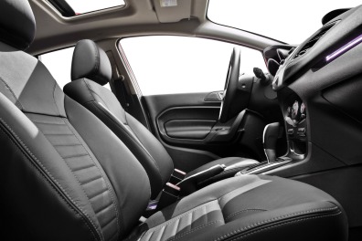 2016 Ford Fiesta Titanium Sedan Interior Shown