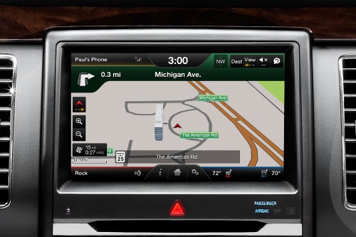 2013 Ford Flex Limited Wagon Navigation System