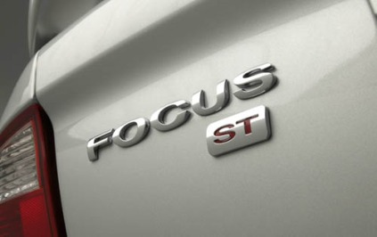2006 Ford Focus ZX4 ST Badging
