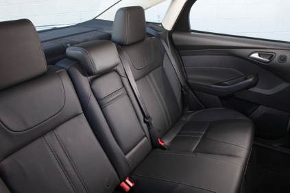 2013 Ford Focus Titanium Sedan Rear Interior