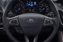 2015 Ford Focus SE Sedan Steering Wheel Detail