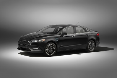 2018 Ford Fusion Energi Platinum Sedan Exterior Shown