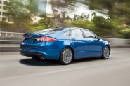 2018 Ford Fusion Hybrid Titanium Sedan Exterior Shown