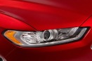 2013 Ford Fusion Titanium Sedan Headlamp Detail