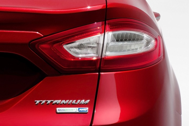 2013 Ford Fusion Titanium Sedan Rear Badge