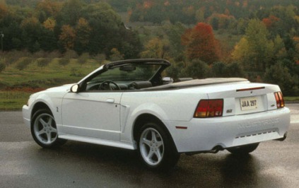 1999 Ford Mustang 2 Dr Cobra Convertible Shown