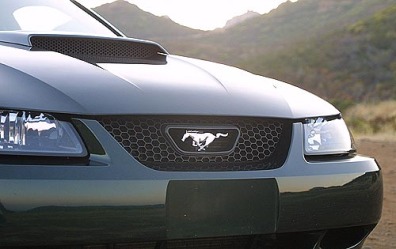 2001 Ford Mustang Bullitt GT Grill and Front Badging