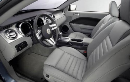 2008 Ford Mustang V6 Premium Front Seating Detail