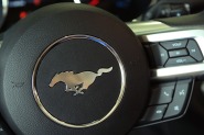 2016 Ford Mustang GT Premium Coupe Steering Wheel Detail