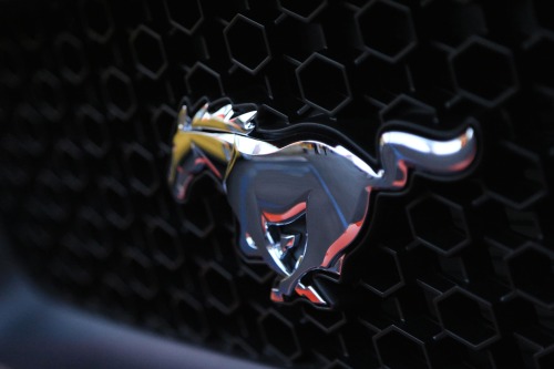 2017 Ford Mustang GT Premium Coupe Front Badge