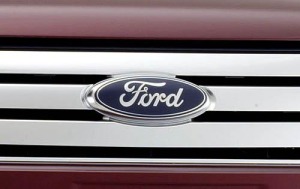 2008 Ford Taurus X Front Grille and Badging