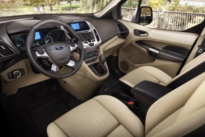 2014 Ford Transit Connect Wagon Titanium Passenger Minivan Interior