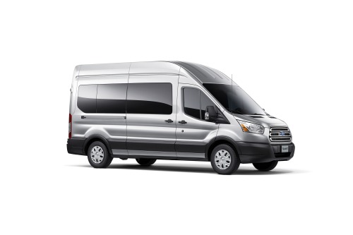 2018 Ford Transit Wagon 350 XLT High Roof Passenger Van Exterior Shown