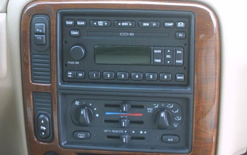 2001 Ford Windstar Limited Center Console