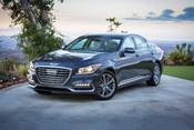 2018 Genesis G80 3.8 Sedan Exterior. Ultimate Package Shown.
