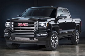 2016 GMC Sierra 1500 SLT Crew Cab Pickup Exterior. Options Shown.