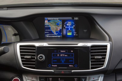 2015 Honda Accord Hybrid Touring Sedan Navigation System