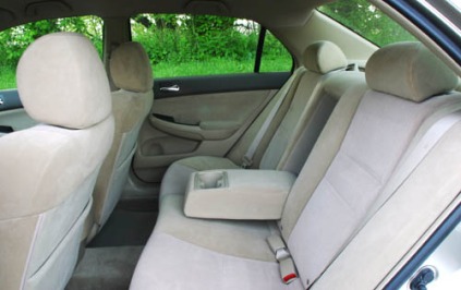2003 Honda Accord EX Rear Interior
