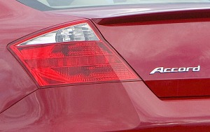 2008 Honda Accord Rear Badging