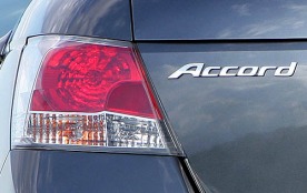 2008 Honda Accord Rear Badging