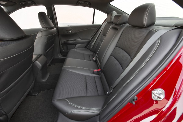 2016 Honda Accord Sport Sedan Rear Interior