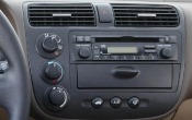 2004 Honda Civic EX HVAC Controls and Audio System