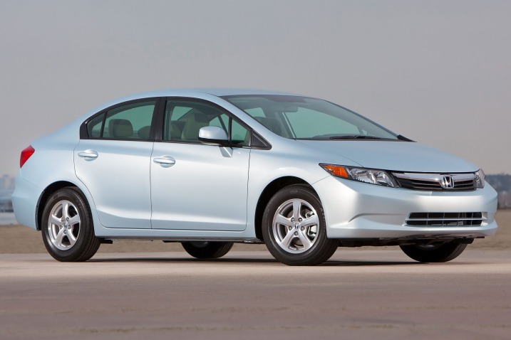 2012 Honda Civic Natural Gas Sedan Exterior