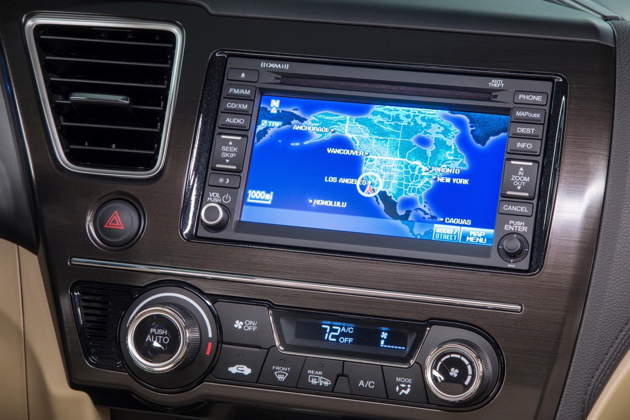 2013 Honda Civic EX-L Sedan Navigation System