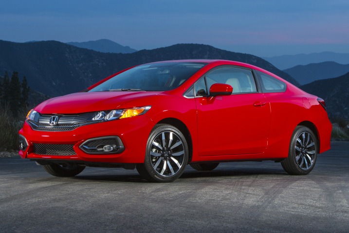 2014 Honda Civic EX-L w/Navigation Coupe Exterior