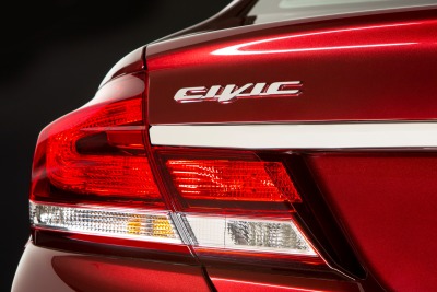 2014 Honda Civic EX-L Sedan Rear Badge