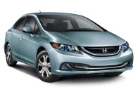 2014 Honda Civic Hybrid w/Leather and Navigation Sedan Exterior