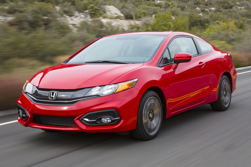 2015 Honda Civic EX-L Coupe Shown