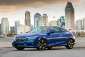 2016 Honda Civic Touring Coupe Exterior Shown