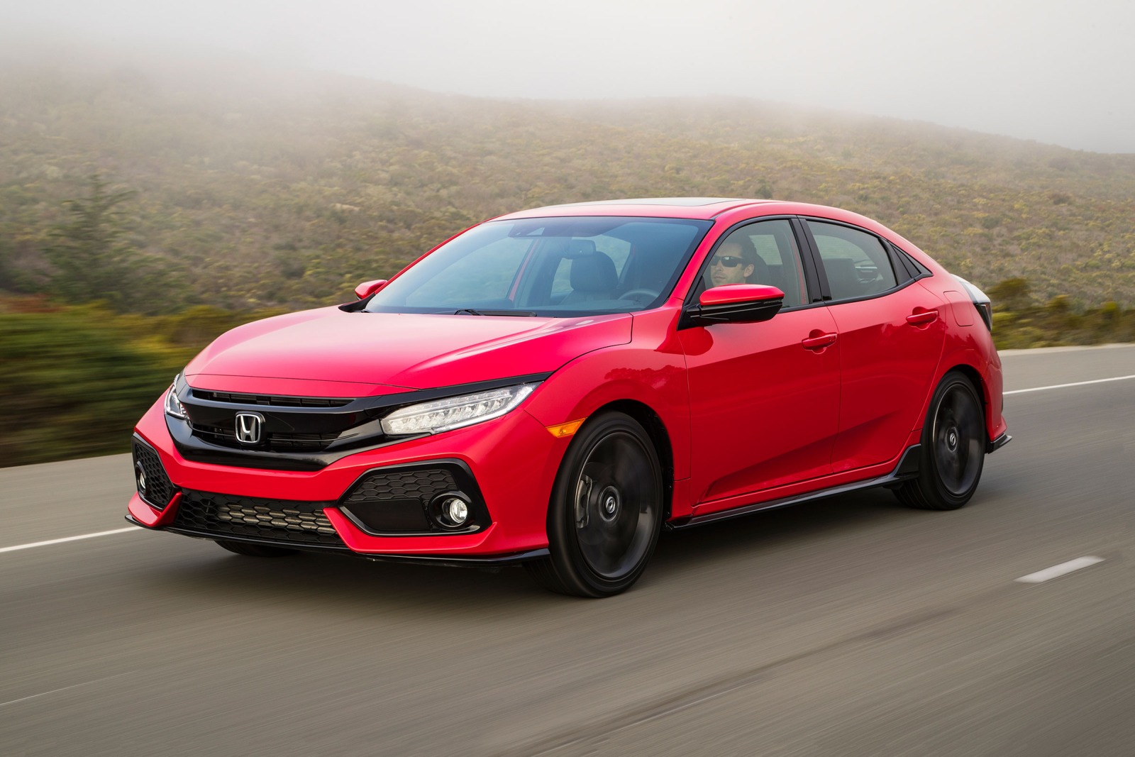 2017 Honda Civic Sport Touring 4dr Hatchback Exterior Shown