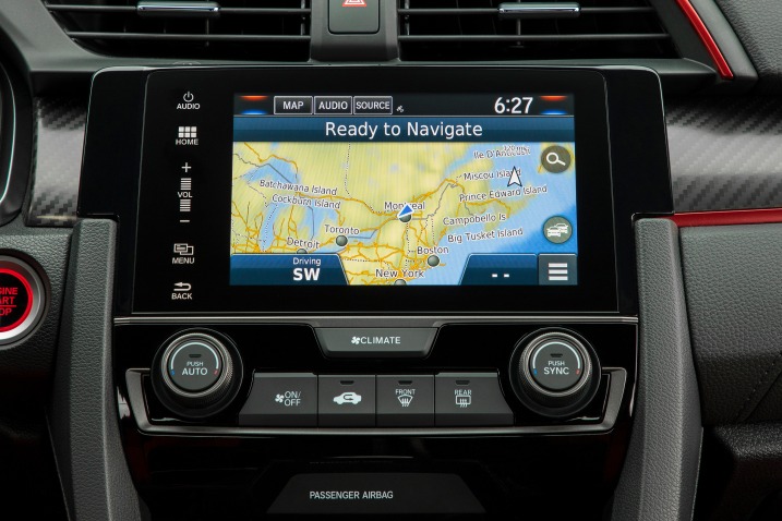 2017 Honda Civic Type R 4dr Hatchback Navigation System