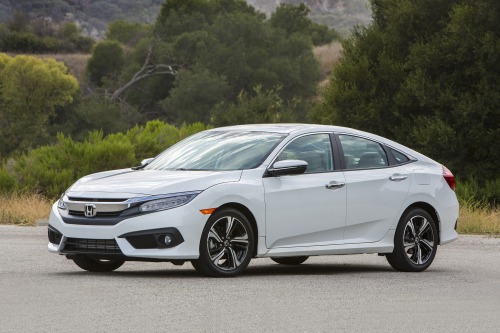 2018 Honda Civic Touring Sedan Exterior Shown