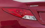 2012 Hyundai Accent GLS Rear Tailight and Badging