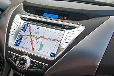 2013 Hyundai Elantra Limited Sedan Navigation System