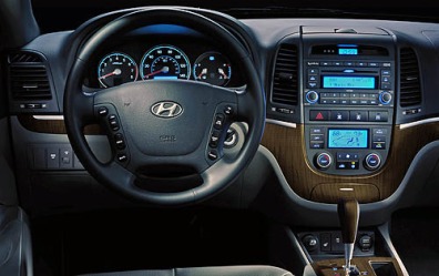 2008 Hyundai Santa Fe Limited Interior